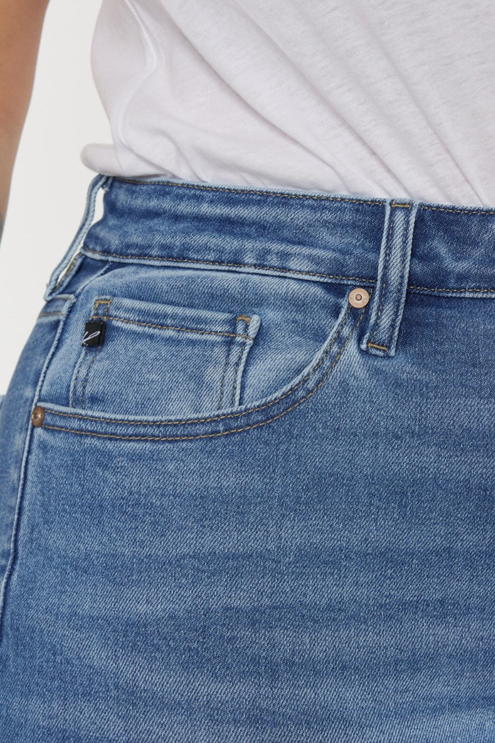 Whiskers High Waist Jeans