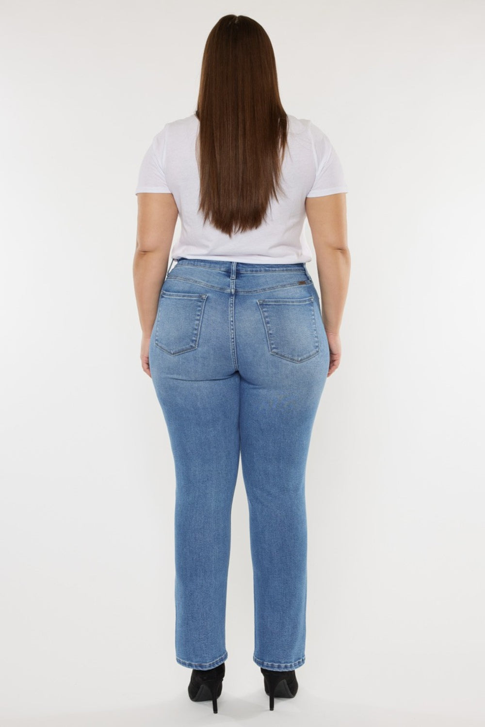 Whiskers High Waist Jeans