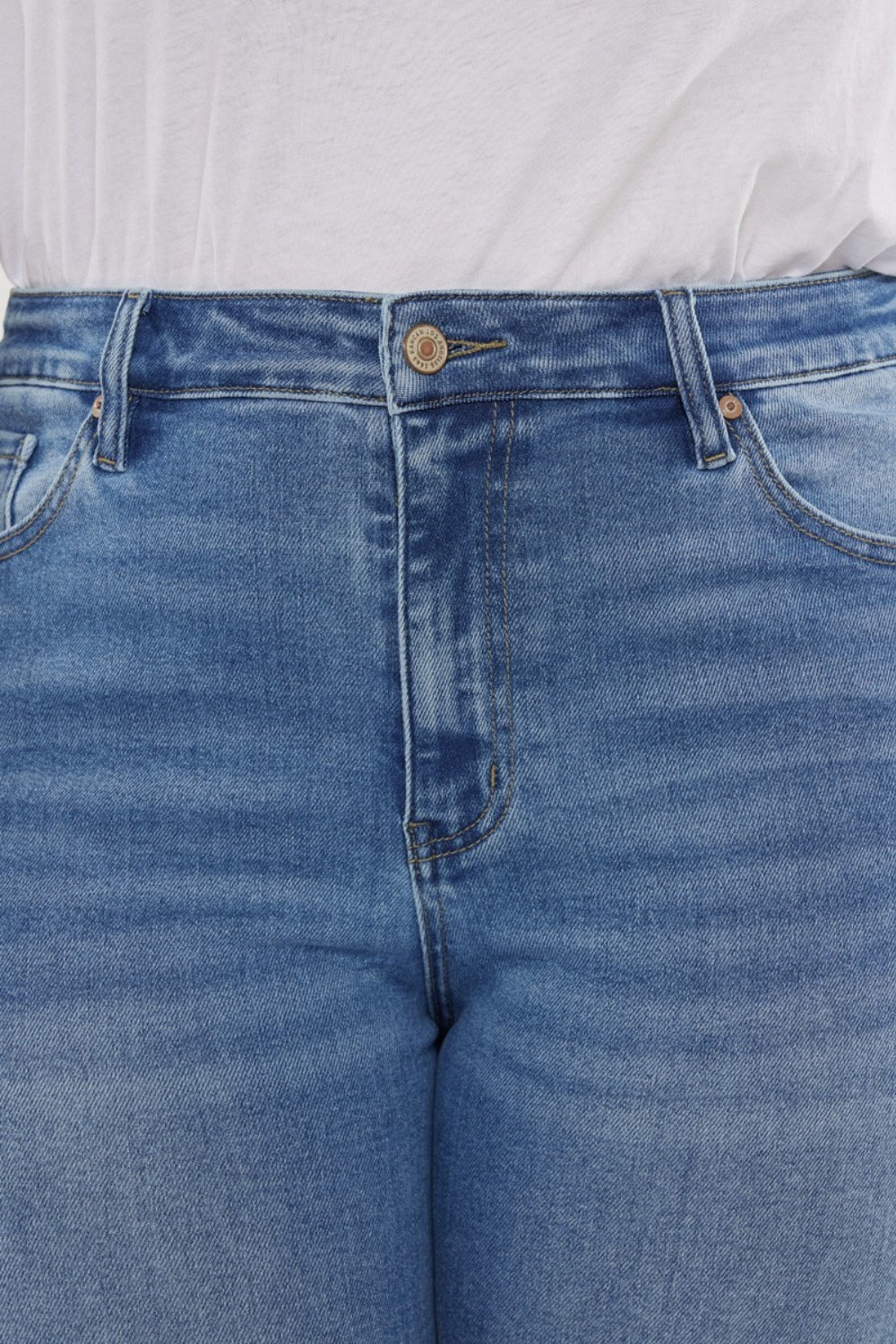 Whiskers High Waist Jeans